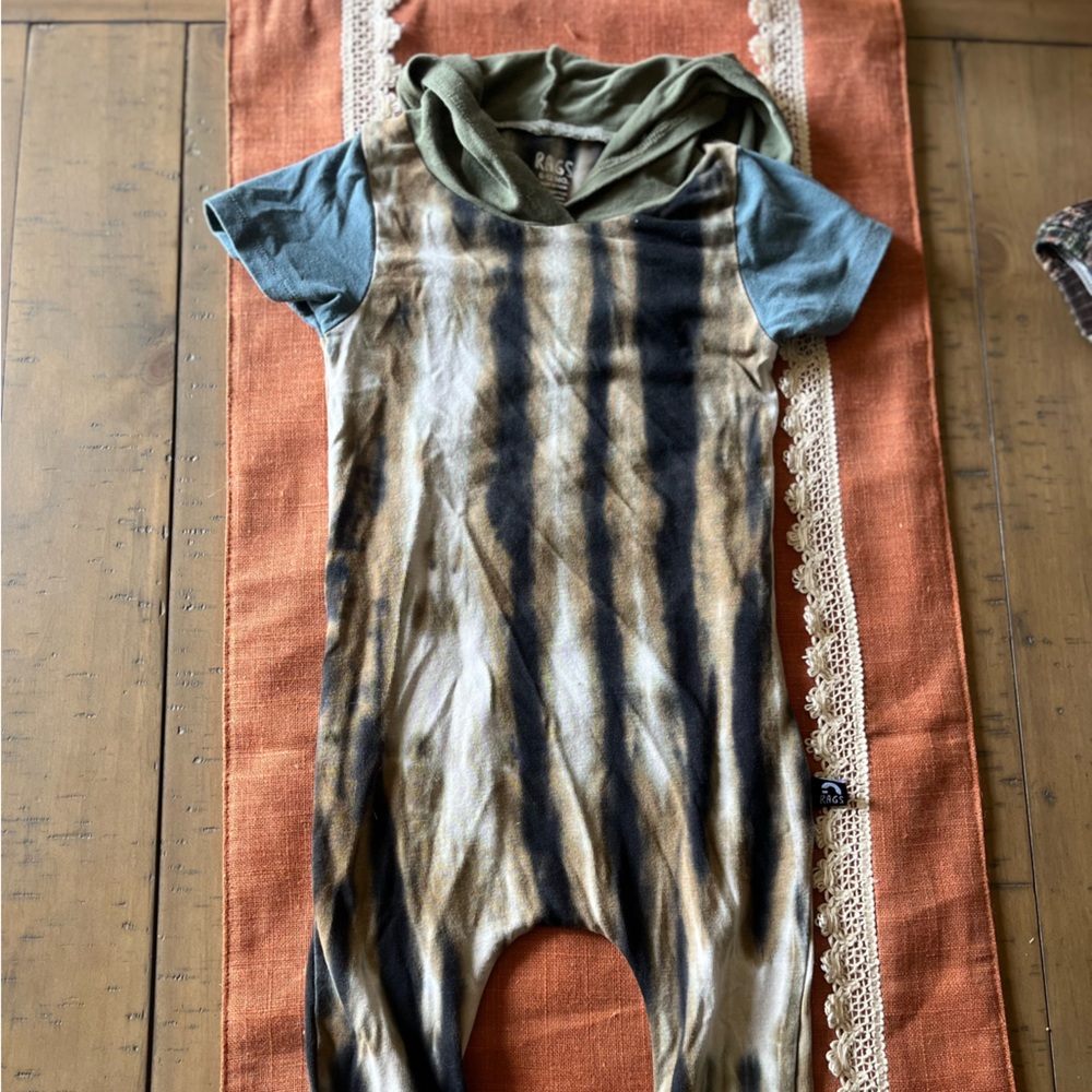 Rags Striped Tie-Dye 6-12 month